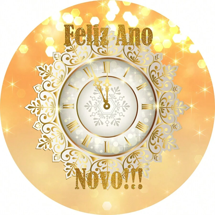 Round Party Panel Easy To Wear With Elastic Decoration 1.50m New Year New Year's Eve - ANV077 - Xem 1