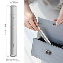 Eye Beauty Device, Eye And Facial Skin Massage Stick, Reduces Dark Circles And Eye Bags, Anti-Aging And Eye Fatigue - Bạc - Xem 9