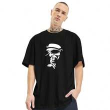 Oversized T-Shirt Sabotage Rapper Rap Canão Was So Good - 黑色 - 查看 1
