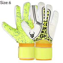 GKHMNEW Gants de gardien de but de football professionnel pour jeunes adultes Gants de football haute performance Adhérence supérieure Confortable Durable pour l'entraînement et les matchs