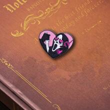 Pinos Engraçados para Mochilas Estéticas - Pinos de Esmalte de Fantasma Fofo em Atacado para Bonés - Broches de Esqueleto Kawaii, Pinos de Esmalte com Formato de Caveira de Liga Metálica para Estilo de Horror, Melhores Presentes