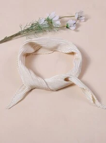 時尚波點印花透氣女款頭巾 方巾 情人節配件 - 彩色 - 查看 18