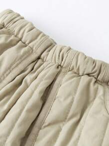 mini bala Quần ấm chần bông cho bé trai Bộ sưu tập mùa đông 2024 - Màu Khaki - Xem 6