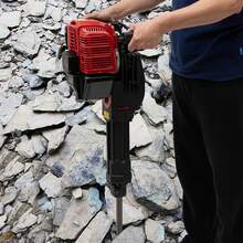 Tree Digging Machine,Petrol Gas Powered Portable Excavator, Petrol Engine Tree Digger - Black - View 4