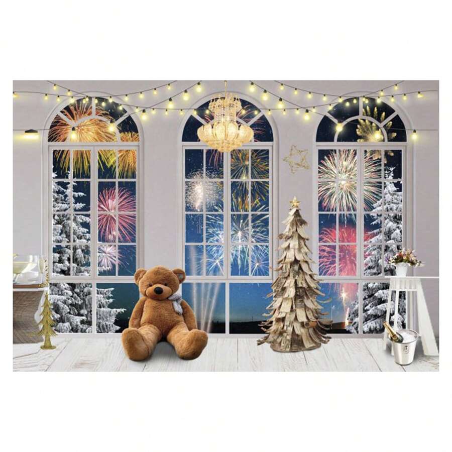 Sublimated Photographic Panel On Fabric New Year's Eve In Two Sizes - 凡夫0020 - 查看 1