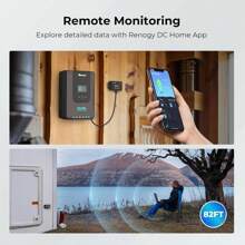 RENOGY Rover 40A MPPT Solar Charge Controller - Black - View 6