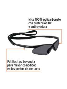 Anti-Fog Safety Glasses With Adjustable Cord, Polycarbonate Protection, Soft Bridges