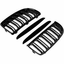 Car Front Grille Anti-Scratch Front Bumper Racing Grills Set Auto Decoration Modified Accessories Compatible For 3 Series E90 E91 - Black - View 4