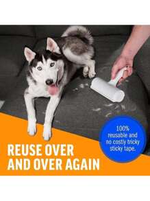Quitapelos portátil para mascotas - Herramienta reutilizable manual de arreglo para eliminar el pelo de gatos y perros, Elimina el pelo de mascotas rápidamente, Conveniente de usar
