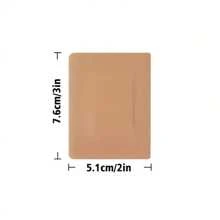 Parche adhesivo impermeable y transpirable de gran tamaño, de color piel, cómodo y flexible para el cuidado de heridas, adecuado para cortes y abrasiones menores, previene la infección de heridas. Se enviarán colores y estilos al azar para el botiquín de emergencia.