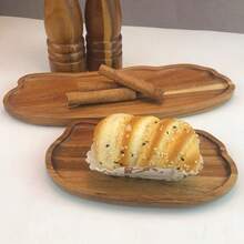 1/2/3pcs,Cloud Wooden Tray, Multifunctional Wooden Dining Plate - Elegant Coffee, Cheese, Dessert Dining Plate, Easy To Clean, Durable, Suitable For Indoor And Outdoor Entertainment, Dining And Gatherings - Suitable For Home Decoration And Kitchen Use