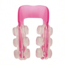 Afinador Modelador De Nariz de silicone lifting Nose Up estética facial - Rosa Bebê - Visão 4