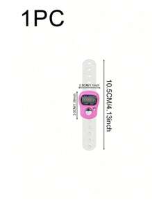 1个可复位5位液晶电子计数器，带数字显示，小型手指计数器，适用于运动训练