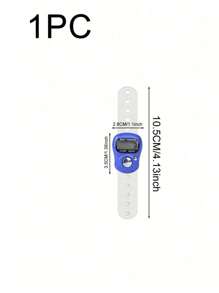 1个可复位5位液晶电子计数器，带数字显示，小型手指计数器，适用于运动训练