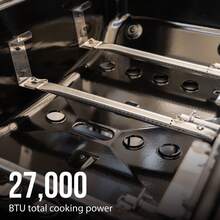 Expert Grill 3 Burner Propane Gas Grill - Black - View 8