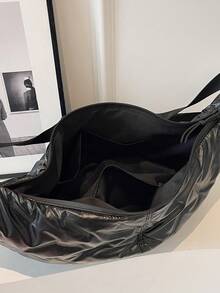 peach tree Balo đeo vai tối giản thời trang, dây đeo có thể điều chỉnh, khóa kéo, vải bạt đã giặt, cặp đeo chéo. Thích hợp cho học sinh, phụ nữ trẻ, du lịch, công tác, cuối tuần và ngày lễ. Túi đệm hình lưỡi liềm. - Nhiều màu - Xem 4