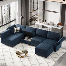 Modular Sectional Sofa With Ottomans Velvet Reversible Sleeper Sectional Sofa With Chaise Modular Sleeper Sofa Bed With Storage Seat