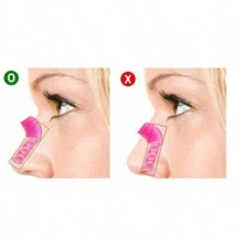 Afinador Modelador De Nariz de silicone lifting Nose Up estética facial - Rosa Bebê - Visão 5