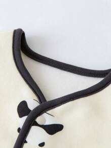 mini bala Gilet in pile morbido per neonati maschi, gilet spesso e caldo da collezione invernale