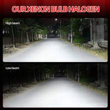 2pcs H1 H7 H11 9005/HB3 9006/HB4 9012 H4 H13 LED Headlight Bulbs, 6000K Cool White, 200W, 70000LM, Super Bright CSP Chips, Built-In High-Speed Turbine Quiet Fan, 800% Brighter, Over 70000 Hours Lifespan