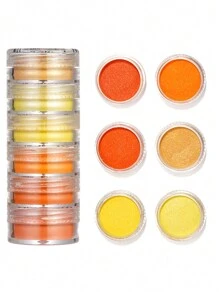 6 Colors/Set Pearlescent Powder Pigment Mica Mineral Powder For DIY Epoxy Resin Molds Dye Making Jewelry Making Resin Coloring