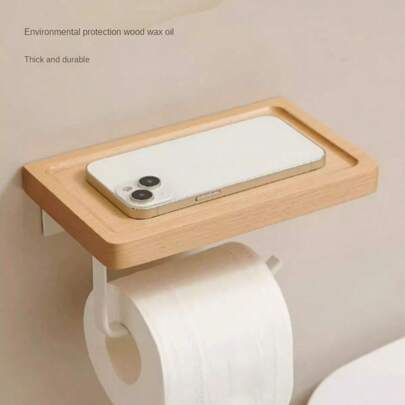 卫生纸架、面巾纸盒、壁挂式纸巾架、浴室卷纸巾盒浴室装饰秋季装饰