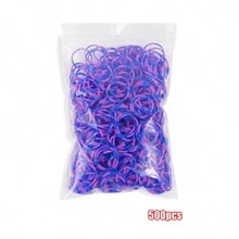 500 piezas/1000 piezas/1500 piezas - 40 gomas elásticas de colores surtidos para hacer pulseras DIY y otros accesorios únicos! Gran regalo para Halloween, Acción de Gracias, Navidad, Pascua - lazo para el cabello - Ver 9