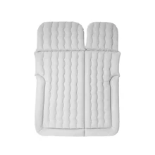 Cama inflable plegable para automóvil, colchón inflable para viajes en la parte trasera del automóvil, colchón inflable para autocaravana, sofá grueso de PVC esponjoso para camping al aire libre