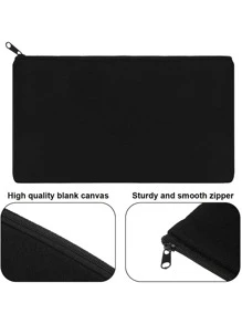 1pc Customizable Unique Fashion Simple Letter Lightweight Clutch Bag Can Hold Phone Makeup Bag Coin Purse Wristlet Essential For Travel Cute Letter Toiletry Bag