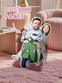 Father's Day Gift For Husband - Upload Pictures to Customize Pillows - View 1