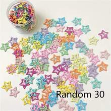 30pcs Y2K Style Candy Color Glossy Cute Aesthetic Girl Hair Clips, Small Claw Clips For Bangs, Fashion Accessory For Daily Outfit - Multicolor - View 17