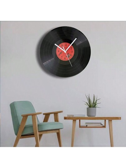 Simulation Vinyl Record Retro Creative Klok Luxe Wand Cafe Bar ation Tafel Mute Sideboard ations Ornaments Art Desktop Painting High Sense Niche Living Room Painting.,Home ,Room Birthday Graduation Bedroom Dormitory Back To School Surprise Supplies view 5