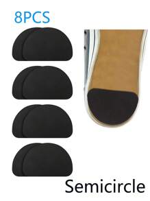 8pcs/Set Anti-Slip High Heel Pads, Self-Adhesive Rubber Insoles For 360° Anti-Slip Protection (See Image For Specific Styles)