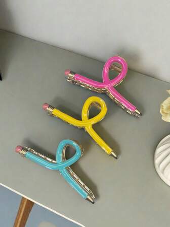 Elegant, Cute, Stylish Hair Claw, Suitable For Girls, Parties, Casual, Sweet, Versatile For All Seasons Claw Clips Hair Clips Hair Jaw Clip Hair Clamps Hair Clutch Hair Catcher Clip, School Stuff, College Fall Winter Hair Accessories For Women For Vacation Outfits Woman