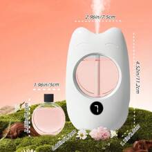 Bộ khuếch tán hương thơm thông minh 1 chiếc, Sương mù hương thơm tự động siêu âm, Có màn hình kỹ thuật số thông minh, Bộ liệu pháp hương thơm sạc Type-C, Khử mùi lâu dài cho phòng ngủ và phòng tắm, Máy khuếch tán hương thơm điện, Máy lọc không khí, Hương thơm bền lâu, Trang trí nghệ thuật bằng tinh dầu, Thích hợp cho phòng khách/phòng ngủ/văn phòng/phòng tắm. Quà tặng lý tưởng cho bữa tiệc, Quà tặng Giáng sinh, Quà tặng năm mới cho bạn bè - 1 máy + 2 chai tinh dầu thơm ngẫu nhiên - Xem 3