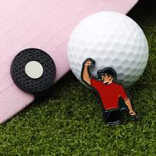 Dụng cụ đánh dấu bóng gôn Putter, Kẹp mũ từ tính, Dụng cụ căn chỉnh gậy gôn Putter, Dụng cụ đánh dấu bóng gôn - Nhiều màu - Xem 11