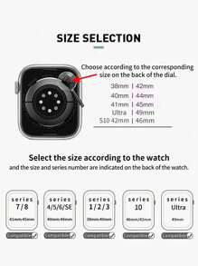 1pc Compatible With Apple Watch Band, Black Metal Double Chain Adjustable Watch Strap Bracelet Fits Ultra 3 2 1 SE S9 S8 S7 S6 S5 S4 S3 S2 S1 Series, Fashionable Hollow Design Unisex Smartwatch Strap Gift, Not Include Watch, 38mm/40mm/41mm/42mm/44mm/45mm/46mm/49mm