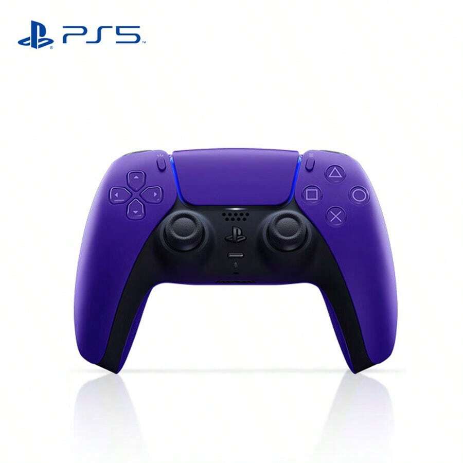 Bộ điều khiển trò chơi không dây PS5 PlayStation DualSense, Bộ điều khiển PS5 có nút kích hoạt thích ứng, Động cơ xúc giác kép, Phản hồi xúc giác, Kết nối nhiều thiết bị, Phiên bản chính thức, Galaxy Purple - Thiên hà tím - Xem 1