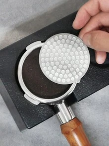 咖啡机的第二代滤水网，不锈钢浓缩咖啡手柄淋浴网，均匀萃取咖啡过滤器，适合 51/53/58 毫米手柄，适合厨房和咖啡馆使用 - 常規 - 查看 2