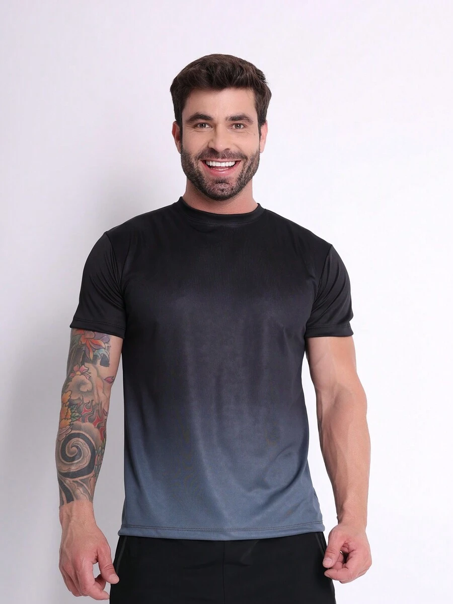 TShirts Men's Dry Fit Sublimated Front And Back Shirt Casual