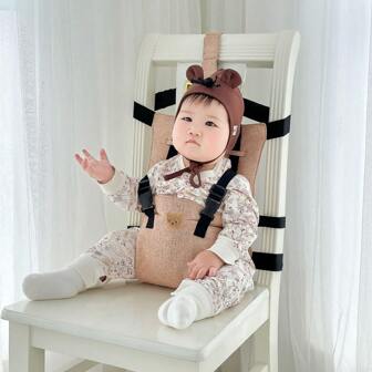 1pc Baby Highchair Belt, Infant Feeding Chair Restraint Strap, Anti-Slip Design