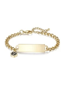 1 件/可定制不锈钢弧形手链，适合青少年，DIY 个性化礼品手链，为朋友和孩子准备的有趣秘密礼物，适合返校冬季礼物创意男孩女孩情人节 - 彩色 - 查看 9