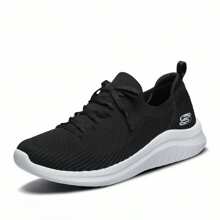 Skechers 1 pieza Zapatos deportivos de punto suave, de malla transpirable y de slip-on casual