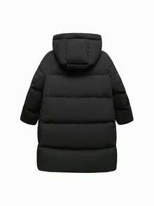 mini bala 男童和女童长款厚羽绒服 全新冬季系列 - 黑色 - 查看 5