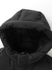 mini bala 男童和女童长款厚羽绒服 全新冬季系列 - 黑色 - 查看 6