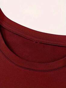 Men's T-Shirt Italy T-Shirt Launch Casual & Sporty 100% Cotton Shirt 30.1 Combed Shirt Minimalist Unisex T-Shirt - Màu Tím - Xem 2
