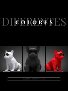 Bocina Bluetooth y radio FM, bocina portátil, bocina con diseño bulldog Mini CH-M12 - Multicolor - Ver 6