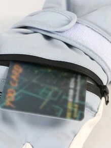1 Paio di guanti invernali da uomo e donna, caldi, termici, impermeabili, adatti per lo sci, lo snowboard, il ciclismo e le attività all'aperto in inverno, con funzione di riscaldamento delle mani