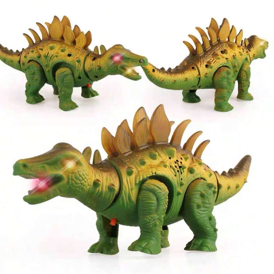 Dinosaurio con luces y sonido, movimiento.Puede ser Regalo de Navidad,Navidad ,Regalo de Navidad , Un buen regalo. - Verde militar - Ver 1