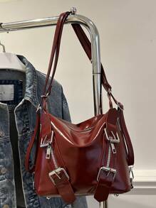 Geantă de mână pentru femei la modă 2025, geantă de umăr elegantă, casual, cu capacitate mare, geantă tote